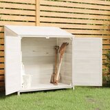 vidaXL Vrtna lopa bela 102x52x112 cm trden les jelke 152183 Cene