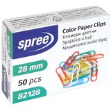  Sponka spree barvna plastificirana 28/50 82128 SPREE | Shoptok.si