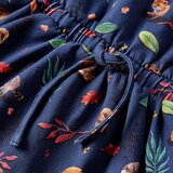  Dječja haljina s dugim rukavima modra 104 | shoptok.hr