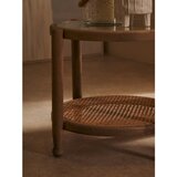 Premier Housewares Okrugao pomoćni stol sa staklenom pločom stola ø 57 cm Cebu – | shoptok.hr