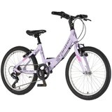 Venssini Bicikl junior 20 parma alu 20" alu 12" v-brake 6 brzina 132-155cm (xs) ljubičasti sjaj uv | Eponuda.com
