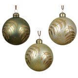 Dekordom novogodišnja dekoracija - hanging bauble glass leaves 8cm 070597 - kmg ( 043332 ) Dekordom novogodišnja dekoracija - hanging bauble glass leaves 8cm 070597 - kmg ( 043332 ) Slike