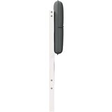  Tapecirani uzglavlje s uzglavljem Bijela i svijetlo siva 135 cm | shoptok.hr