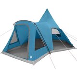 Teepee šator s krovom s pohranom Plava 545 x 450 x 295 cm | shoptok.hr