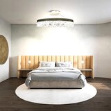  LED prigušiva plafonski luster LED/86W/230V 3000-6500K beo + daljinski upravljač | Eponuda.com