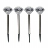 Home Somogyi Set solarne baštenske lampe kristal 4 kom. MX802/4 | ePonuda.com