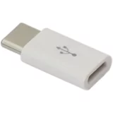 S Box ADAPTER MICRO USB 2.0 Ženski -> TYPE-C Muški Bijeli, (08-adusb-c-w)