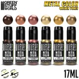 Green Stuff World Metallic Paints Set - Gold | Set Akrilnih Boja x6 | Eponuda.com