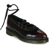 Dr. Martens Balerinke Elphie II Lace Up Cherry Red Arcadia Rdeča