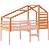 vidaXL Krov za dječji krevet voštano smeđi 188 x 82 x 113 cm borovina | shoptok.hr