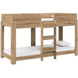 Krevet na kat za djecu Umjetnički hrast 75 x 190 cm | Eponuda.com