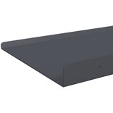  Lebdeća polica Zidne 4 pcs Antracit 40 x 18 x 2,5 cm Čelik | shoptok.hr
