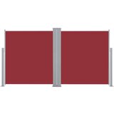 vidaXL uvlačiva bočna tenda 170 x 600 cm crvena | shoptok.hr
