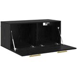  Ormar za Zid Crni hrast 80 x 36.5 x 35 cm Konstruirano drvo | shoptok.hr
