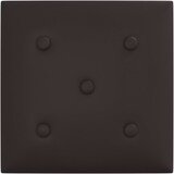  Zidna uzglavlja 12 pcs Crna 30 x 30 cm Lažna koža - Crna 30 x 30 cm | shoptok.hr