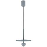 Nova Luce Prljavo plava LED viseća svjetiljka aluminijska ø 30 cm Edem – | shoptok.hr