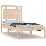 The Living Store Posteljni okvir iz trdnega lesa 100x200 cm - Posteljni Okvir, (21528738) | Shoptok.si