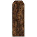  Komoda s LED svjetlima boja dimljenog hrasta 202x37x100 cm | shoptok.hr