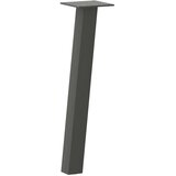  Noge za klub stolić 4 kom antracit 30 cm čelik | Eponuda.com