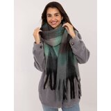 Wool Fashion Italia Scarf-AT-SZ-2312501.62-grey-black | Shoptok.si