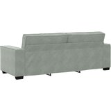  Trosjed Sofa Svijetlosiva 220x78x84 cm Baršun | Shoptok.si
