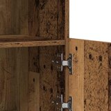  LED komoda Smeđa 81 x 37 x 66,5 cm Konstruirano drvo | shoptok.hr