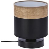 Candellux Lighting Črna namizna svetilka s tekstilnim senčnikom (višina 18 cm) Porto – Cene