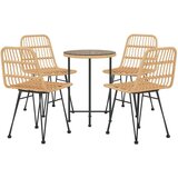  5-dijelni vrtni blagovaonski set od poliratana | shoptok.hr