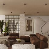 Sollux Stropna svetilka MODO 1 rjava Gx53, (5000285144) | Shoptok.si
