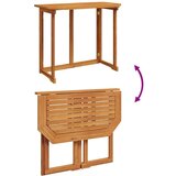  5-dijelni set za blagovanje u vrtu od punog drva akacije | shoptok.hr