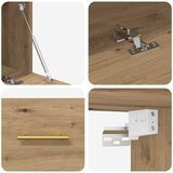  Ormar za Zid hrast artisan 80 x 36.5 x 35 cm Konstruirano drvo | shoptok.hr