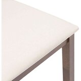  Jedilni stoli z blazinami 2 kosa Brown Solid Wood Rubber | Shoptok.si