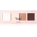 PUPA Milano Vamp! Eyeshadow Palette paleta senčil za oči 001 Natural Matt 5.2 g | Shoptok.si