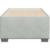  Okvir za krevet svjetlosivi 100x200 cm baršunasti | shoptok.hr