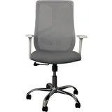 daktilo stolica ch star white chrome grey