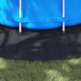 vidaXL kružni pokrivač za bazen Crni Plastika Ø 610 cm Pokrivač za bazen | shoptok.hr