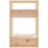 vidaXL knjižna omara/pregrada 41x35x57 cm trdna borovina | Shoptok.si
