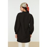 Trendyol black shirt collar balloon sleeve tunic | ePonuda.com