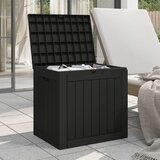  Vrtna kutija za pohranu crna 55,5 x 43 x 53 cm polipropilen | shoptok.hr