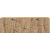 TV ormar za zid Hrast artisan 98 x 31 x 30 cm Konstruirano drvo | Eponuda.com
