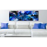 Slika - Blue Artistic Chaos 150x50 | shoptok.hr