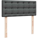 vidaXL Otomanski okvir kreveta s madraca tamnosivi 120x200cm tkanine | shoptok.hr