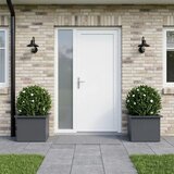  Vrtna posuda za sadnju s LED svjetlom 2 kom. Antracit - Antracit 30 x 40 x 30 cm 2 Cijene