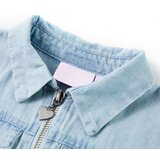  Dječji kombinezon kratkih rukava nježnoplavi 128 | shoptok.hr