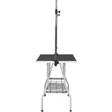 Podesivi stol za njegu pasa s 2 omče i košarom | shoptok.hr