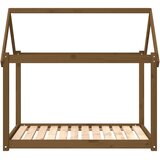 Krevet za pse smeđa boja meda 111x80x100 cm od masivne borovine | Eponuda.ba