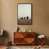  Slika - Friends in the Morning (1 Part) Vertical 40x60 U crnom drvenom okviru | shoptok.hr