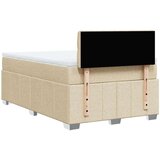 vidaXL Krevet box spring s madracem krem 120 x 190 cm od tkanine | shoptok.hr