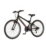 Venssini bicikl parma 24" crno crveni Cene