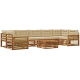  Set vanjskih sofa 8 kom. Prirodna i bež | shoptok.hr